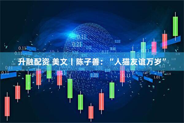 升融配资 美文丨陈子善：“人猫友谊万岁”